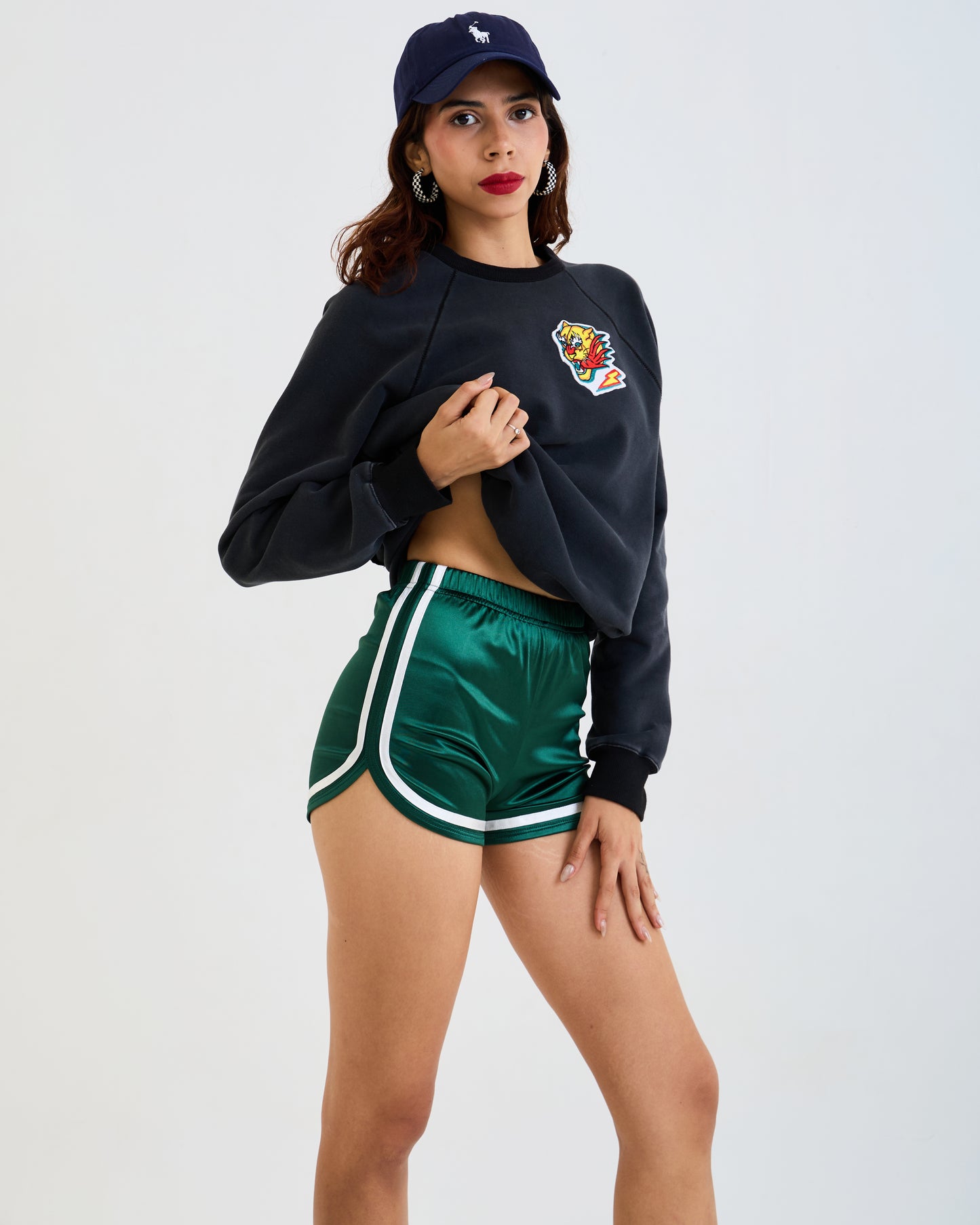Women's Sport High Waisted Fitted Shorts