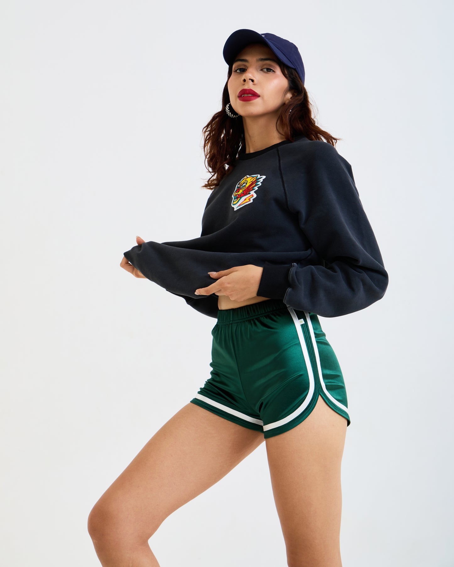 Women's Sport High Waisted Fitted Shorts