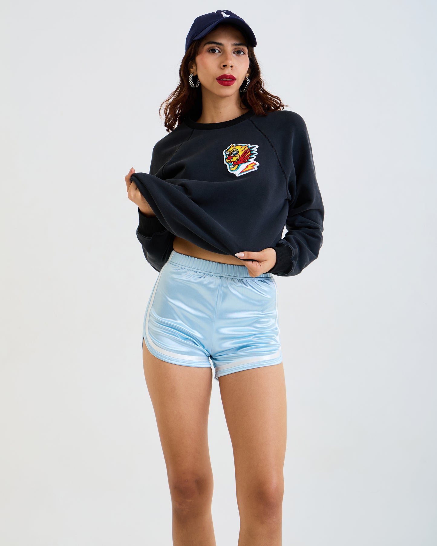 Women's Sport High Waisted Fitted Shorts