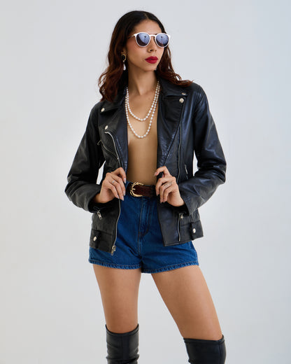 Real Leather Jacket Women's