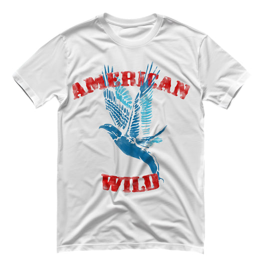 American Wild Vintage T Shirts (White)