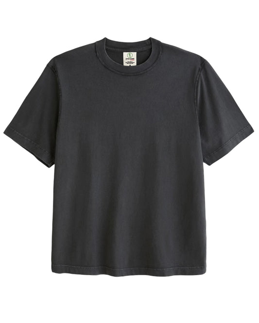 Übergroßes, kurzes Tiger-T-Shirt (Grau)