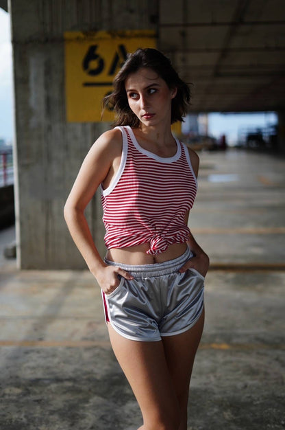 Unisex Stripped Tank Top