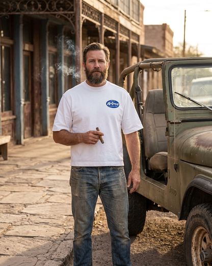 Happy Hour Beer Cropped Tee – Retro Vintage Graphic T-Shirt