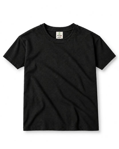 Basic Cropped Men's Cotton T-Shirt
