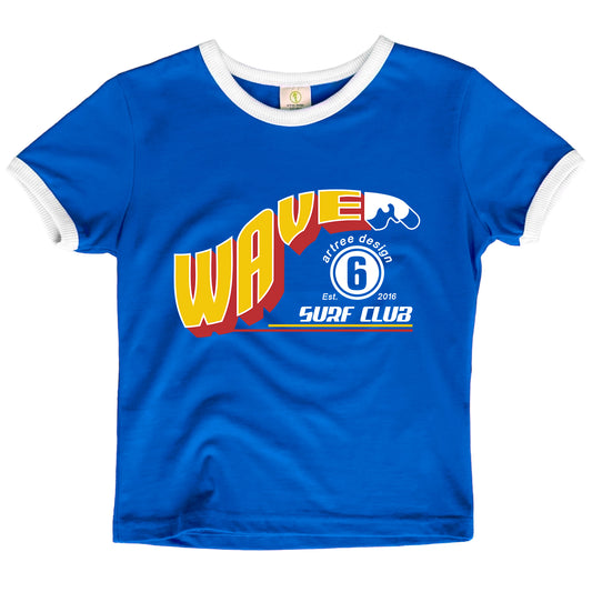 Wave 6 Women's Ringer Tee