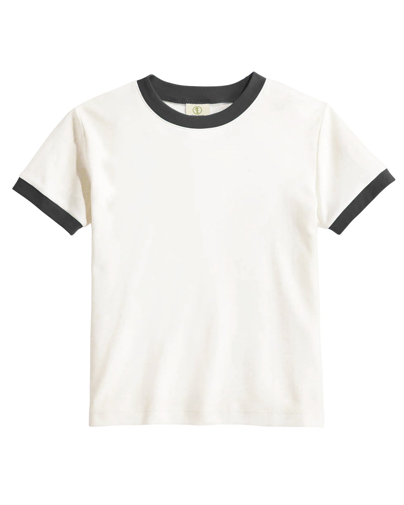 Off White Damen Ringer T-Shirt