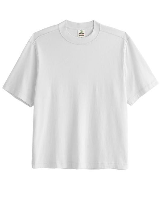 Übergroßes, kurzes Tiger-T-Shirt (Grau)