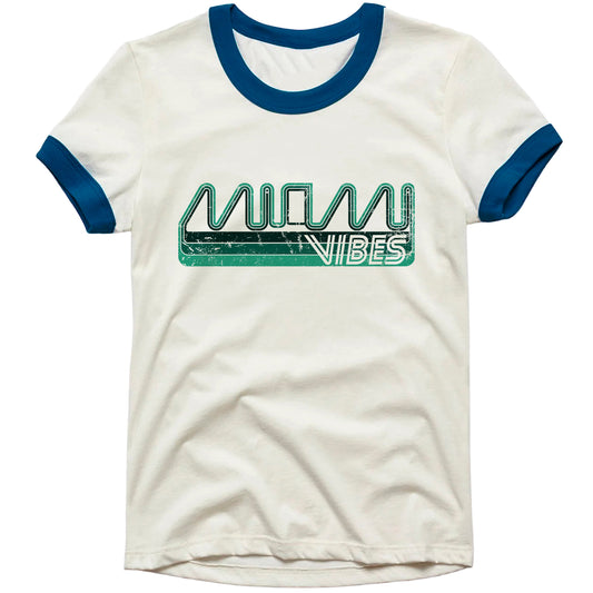 Miami Vibes Tee Off-White