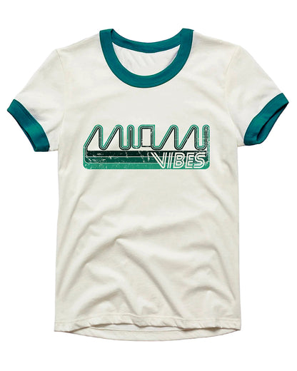 Miami Vibes Tee Off-White